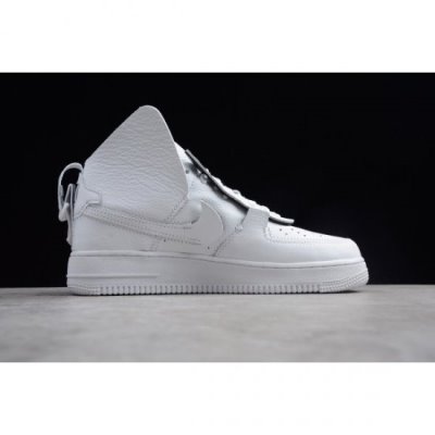 Nike Erkek Air Force 1 High Beyaz / Siyah Kaykay Ayakkabı Türkiye - ZE4F5SIR